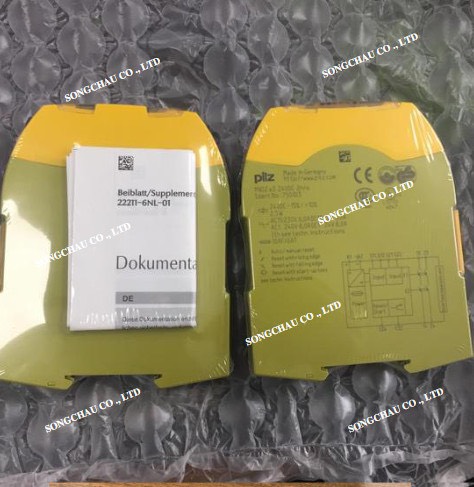 Safety Relay PNOZ s3 24VDC 2 n/o Pilz – 750103 – SMT Spare Parts